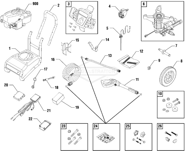 sears craftsman 020573-0 repair parts